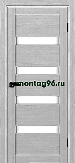 Межкомнатная дверь Турин 505 Эко - шпон Белый лед